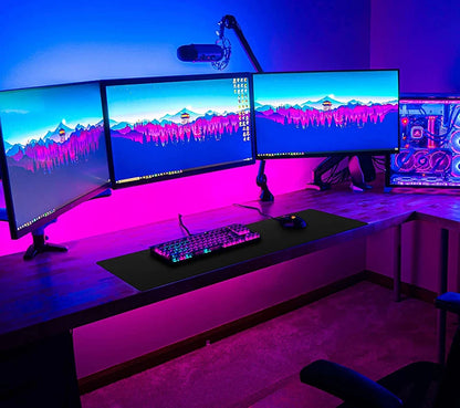 Gmk Starry Sky Mouse Pad XXL Company Mouse Mat Gamer Mechanical Keyboard Desk Mat Large Deskpad 900x400 Personalized Mousepad