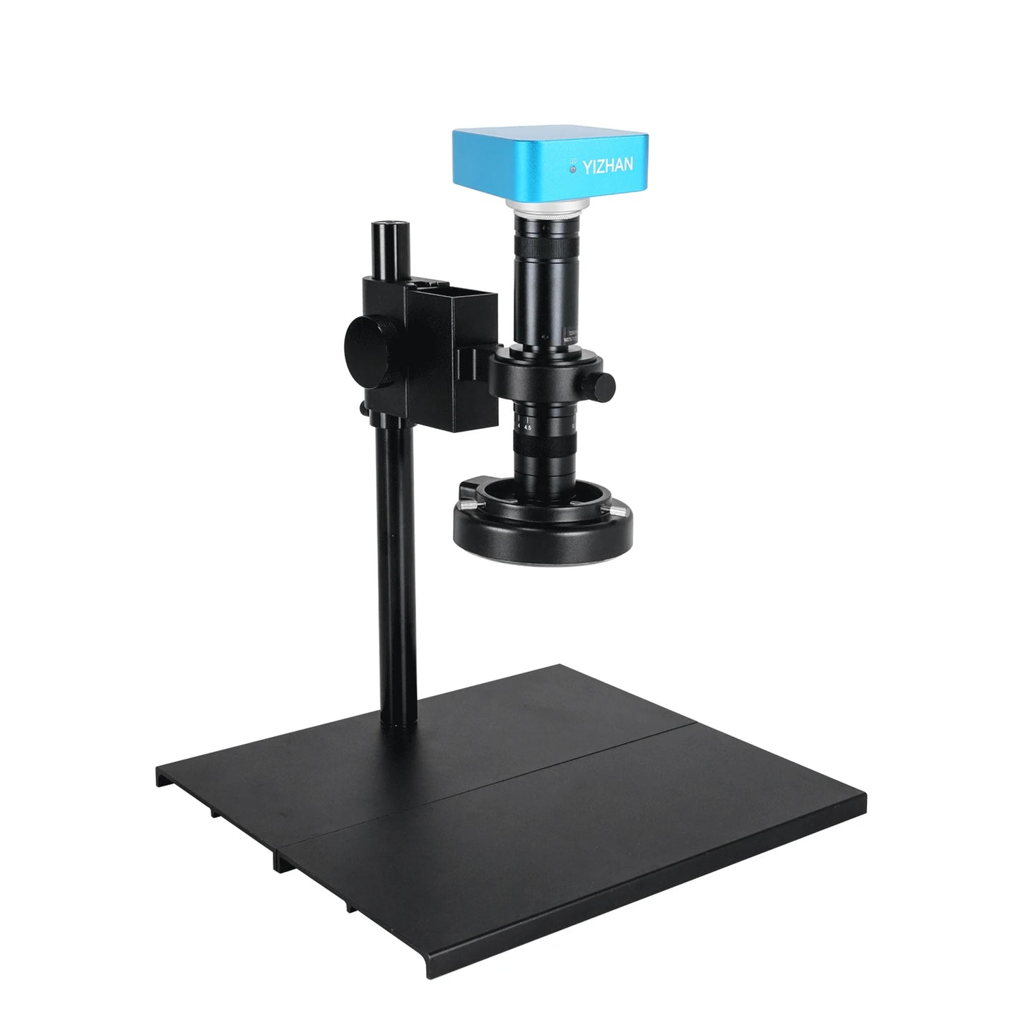 60MP 4K UHD Digital Microscope For Electronics 215x 5x Electronic Magnification Soldering Microscope Software WithSturdy Bracket