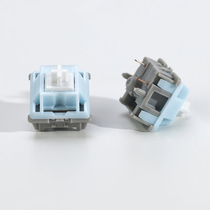 KBDiy Linear Silent Switch Jarvis JJ 5-PIN 47gf Pre Lubed POM Creamy Switches For Custom DIY 60% Gaming Mechanical Keyboard Aula