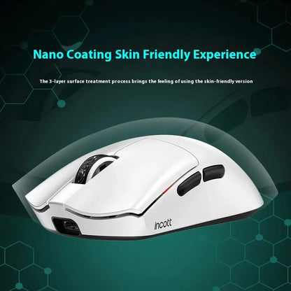 Incott 029 Wireless Mouse Bluetooth 3-Mode Gaming Light Weight Ergonomics Customized E-sports Mice Pc Gamer Accessories Gifts