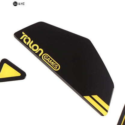 1Pack TALONGAMES Glass Mouse Skates Glide Feet Pads Mouse Feet Sticker for G502 G502X Pulsar X2/X2mini Rounded Curved Edges