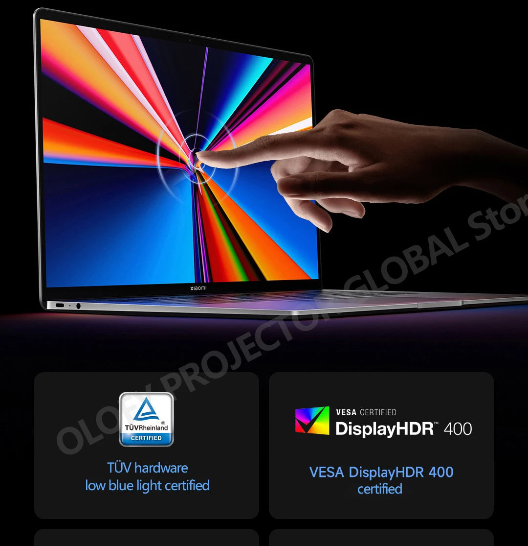 Xiaomi Book Pro 16 2022 1260P/1240P 2050 4G 16Inch 4K OLED Touch Screen Mi Book