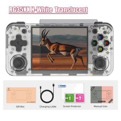 ANBERNIC RG35XX H 64Bit and-held Consoles For Playing Video Games 3.5-inch IPS 640*480 Screen Retro Game Player 3300 mAh Battery