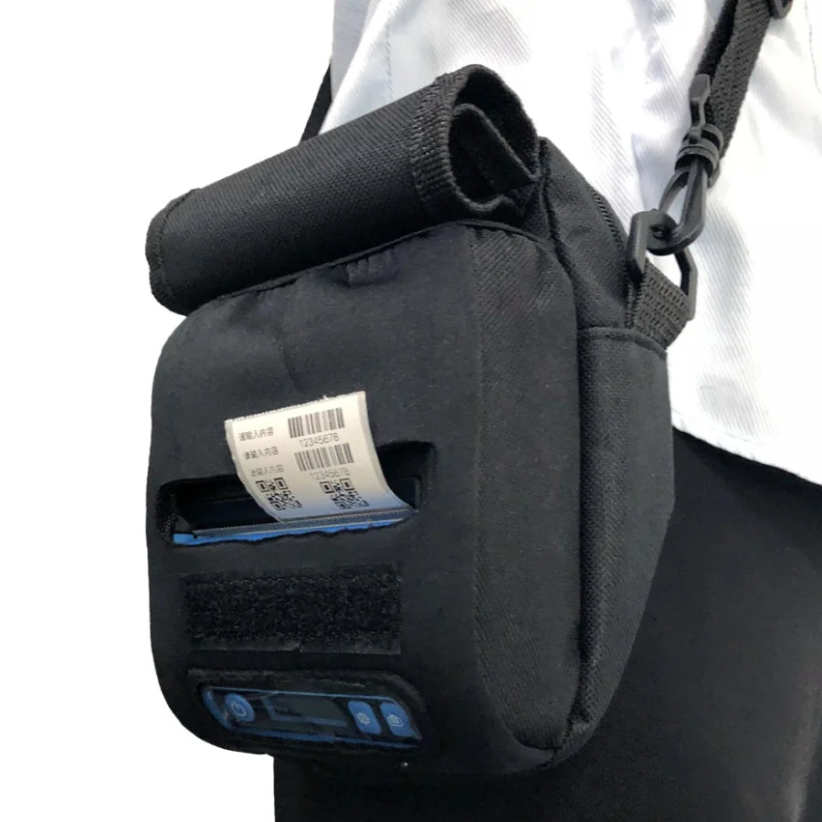 Milestone Case Bag for P29L Thermal Printer, Carrying Case Convenient Shoulder Belt Holster Storage bag