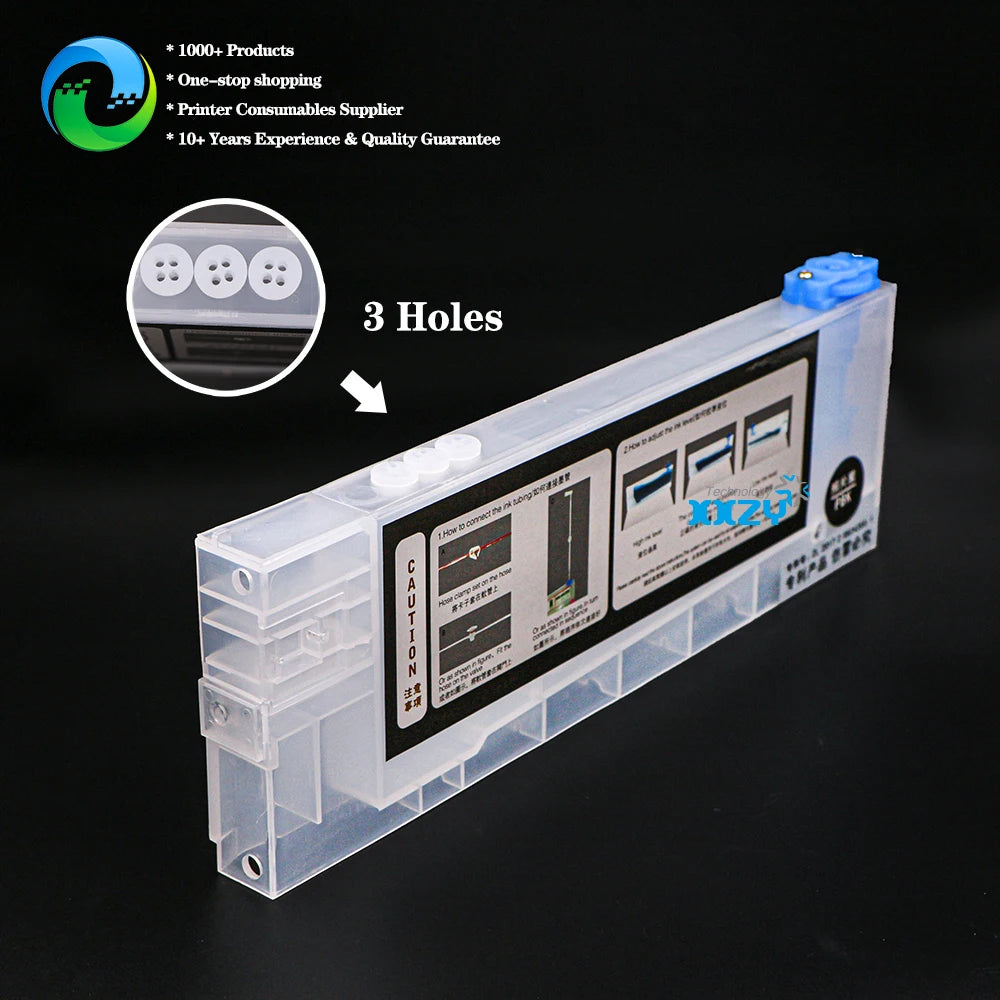 Eco Solvent Printer 220ml CISS Refill Sub Tank with Float for Wide Format Printer Ink Cartridge