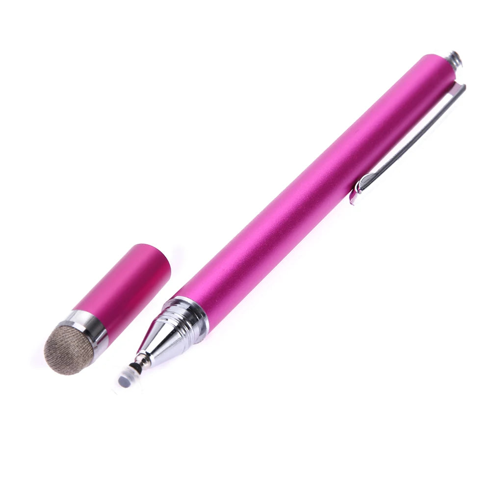 2 In 1 Capacitive Touch Screen Drawing Stylus Pen for iPhone iPad Tablet PC with Dual Tips for Optimal Use