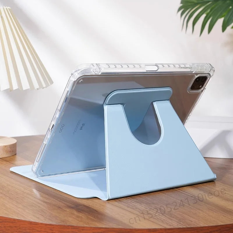 Pencil Holder Case for iPad Pro 11 2024 iPad A16 11th 10th 10.2 9th 8th Generation Cover for 2025 iPad Air 11" 5 4 10.9 Funda