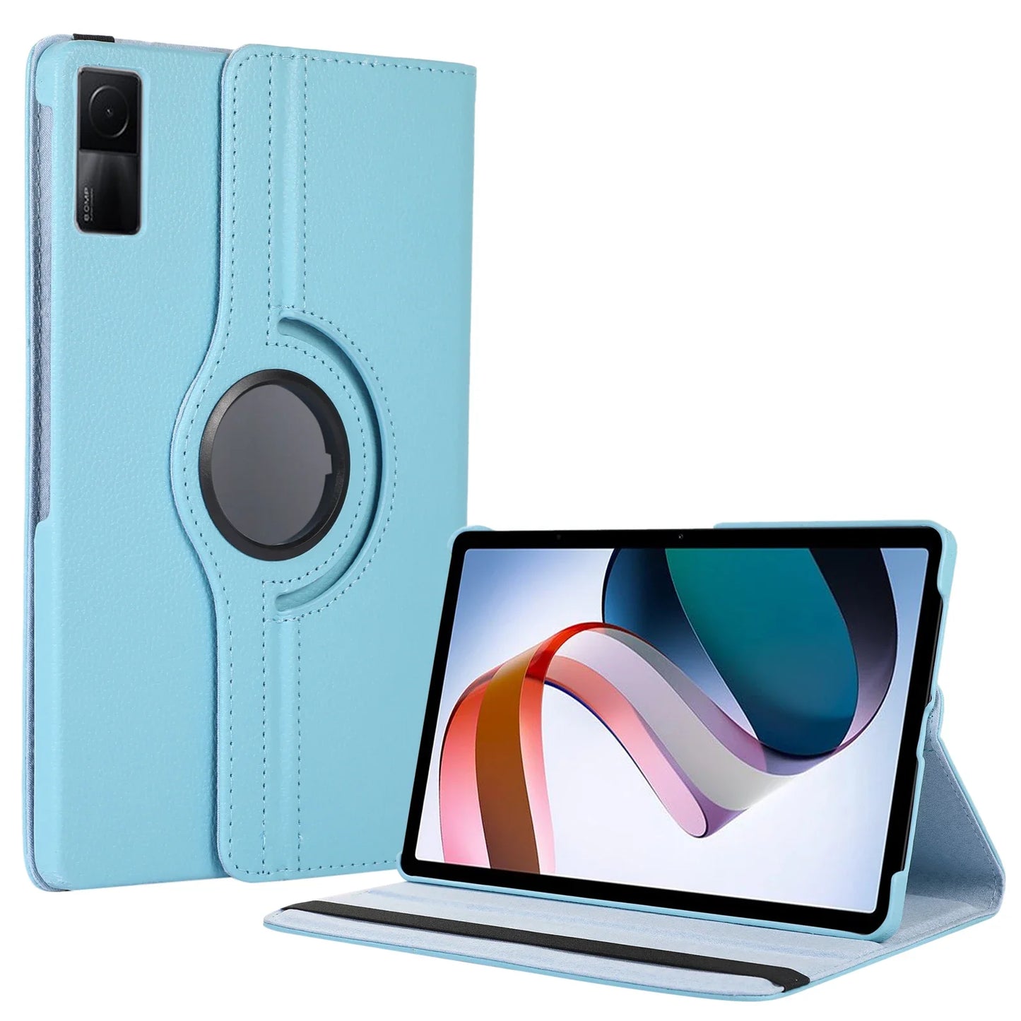 360 Degree Rotating Case For Xiaomi Redmi Pad SE Cover 11inch 2023 PU Leather Tablet Cover Redmi Pad SE (11")Stand Holder Hoster