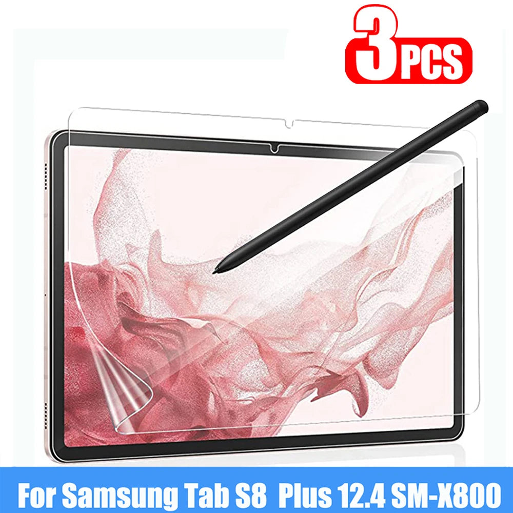 For Samsung Galaxy Tab S9 FE Writing Film For Samsung Tab A9 A9+ S9FE Plus Tab S7 S8 S9 Plus Paper Like Matte Screen Protector