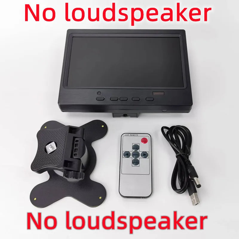 7 inch Widescreen Desktop mini display 1024x600 HDMI-compatible Game Console /Raspberry Pi/Microscope Console/Car 7 inch Monitor