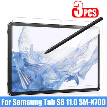 For Samsung Galaxy Tab S9 FE Writing Film For Samsung Tab A9 A9+ S9FE Plus Tab S7 S8 S9 Plus Paper Like Matte Screen Protector