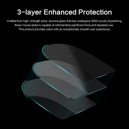 Mouse Glide Skates For Logitech G Pro Wireless Wireless Gaming Glass Mouse Anti Slip Feet Stickers Side Stickers Sweat Pads