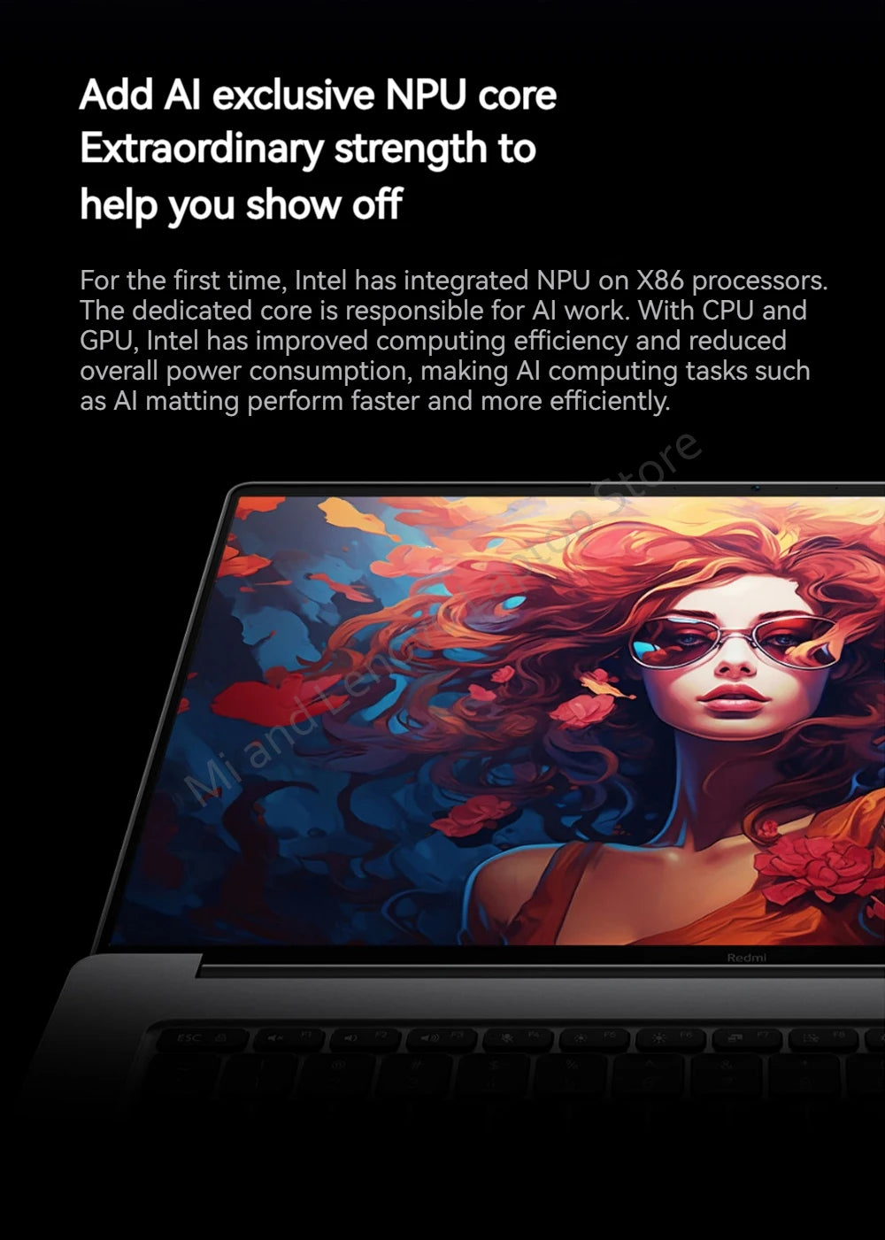 2024 New Xiaomi RedmiBook Pro 16 Ultra 5 125H 32GB LPDDR5 1TB SSD 3.1K 165Hz 16inch