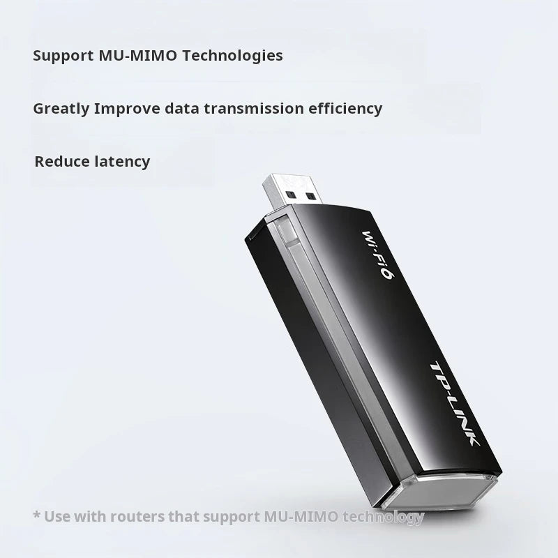 TP-LINK WiFi 6 AX3000 Dual-Band Wireless USB Network Card, Compatible with Windows 11/10, TL-XDN9000
