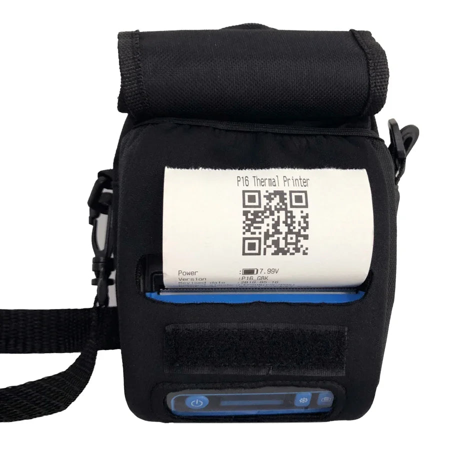Milestone Case Bag for P29L Thermal Printer, Carrying Case Convenient Shoulder Belt Holster Storage bag