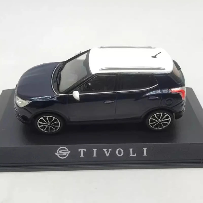 Diecast 1/43 Scale Ssang Yong Tivoli Alloy Car Model Static Decoration Collectibles Gift Toys