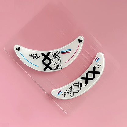 1Pack Glass Mouse Skates Glide Feet Pads Mouse Feet Sticker for G Pro Wireless Rounded Curved Edges