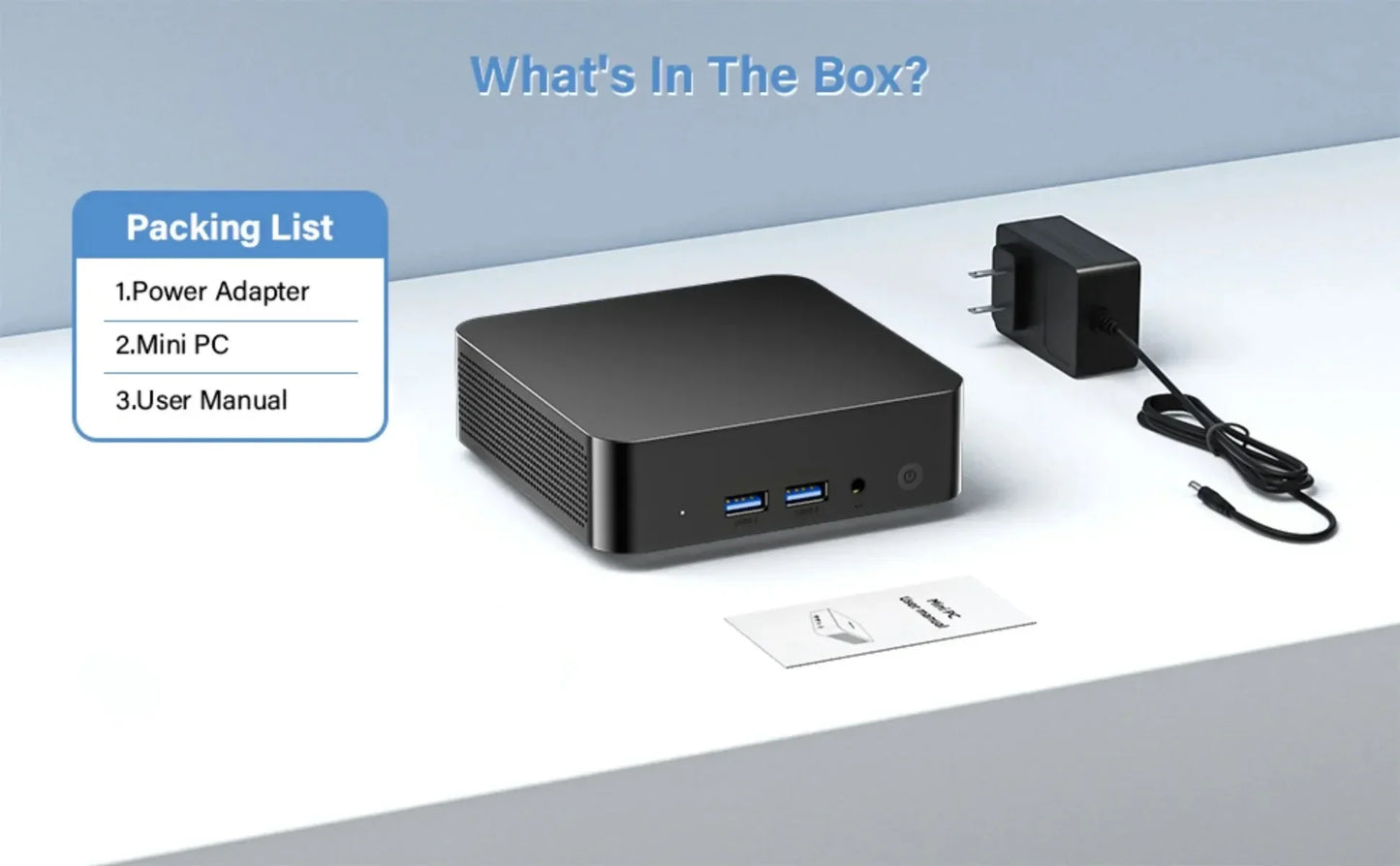 Mini PC Windows 11 Intel Core i9-8950HK 16GB RAM 1/2TB SSD Bluetooth 5.2 WiFi6 1000M Ethernet Gaming Computer Office Computers