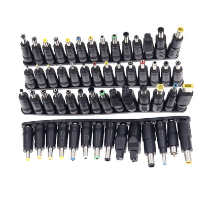 56pcs Universal Laptop AC DC Jack Power Supply Adapter Connector Plug for Lenovo Acer Toshiba HP Dell Notebook Cable Cord