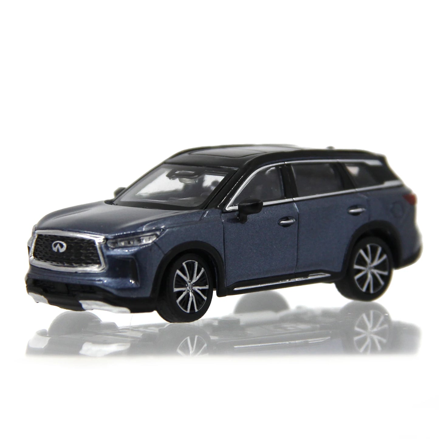 1:64 Scale Infiniti QX60 2022 Car Model for Men 1/64 Diecast Miniature Metal Static Simulation Vehicles Model Toys Birthday Gift