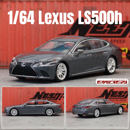 1/64 Lexus LS500h Toy Car Miniature Model 1:64 ENCHERY Diecast Metal Vehicle Display Collection Free Wheels Gift for Kid Boys