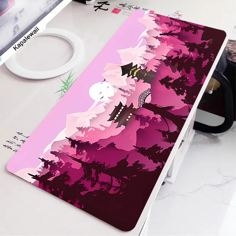 Gmk Starry Sky Mouse Pad XXL Company Mouse Mat Gamer Mechanical Keyboard Desk Mat Large Deskpad 900x400 Personalized Mousepad