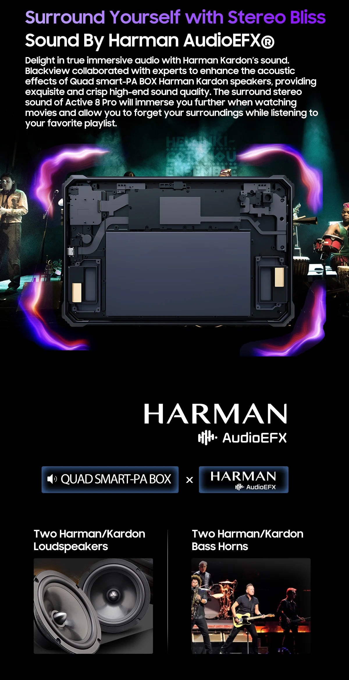 Blackview Active 8 Pro 16GB 256GB Tablet PC 22000mAh Battery Android 14 10.36" inch 2.4K Display 16MP+ 48MP Camera Rugged Tablet