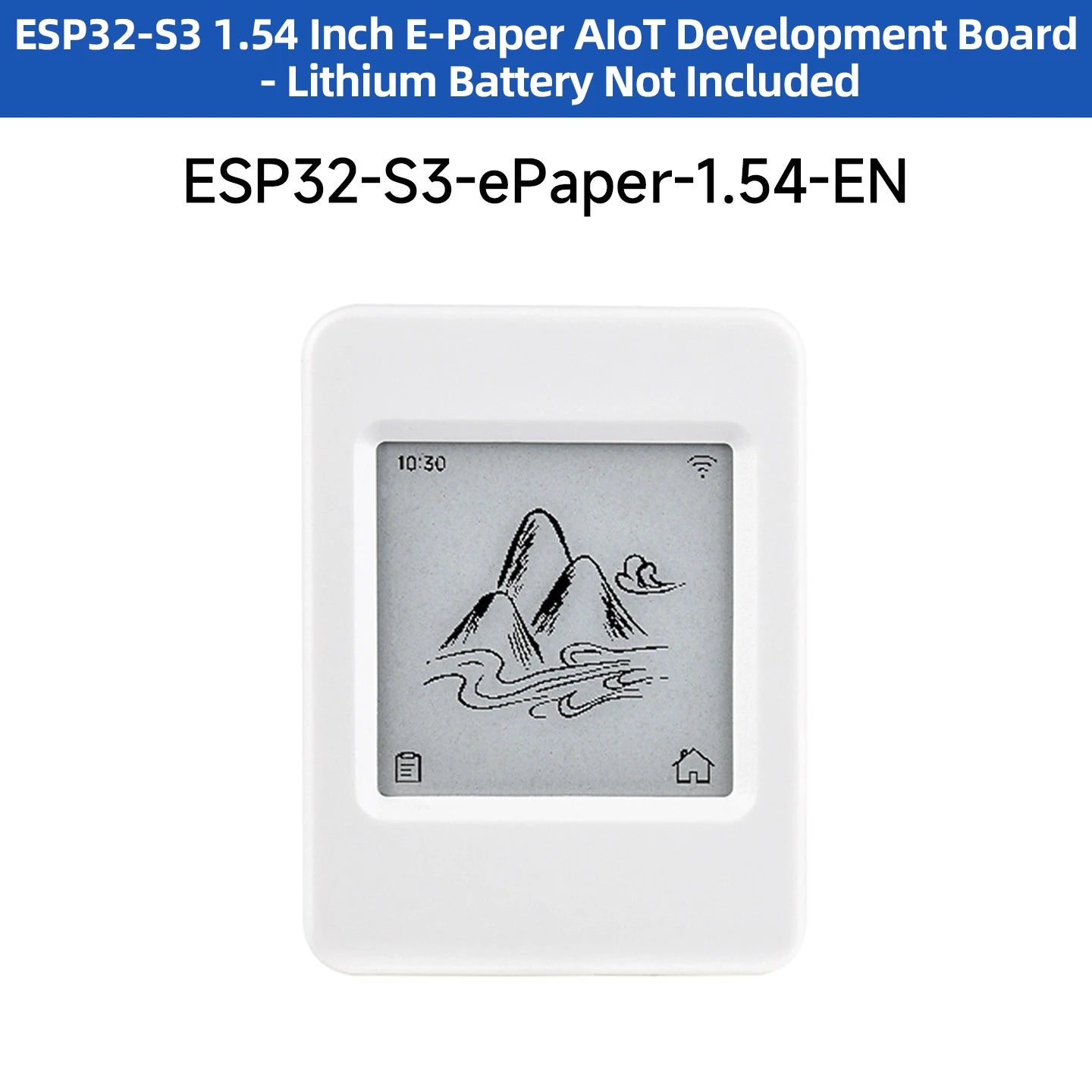 ESP32-S3 1.54 Inch e-Paper AIoT Development Board 200×200 Support Wi-Fi & BLE For Xiaozhi Deepseek