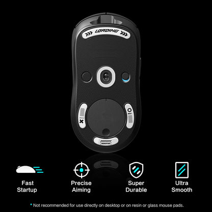 Rounded Curved Edges Mouse Feet Mouse Skates Mouse Pads for Logitech G Pro Wireless Smooth Glass  for G PRO 2 LIGHTSPEED
