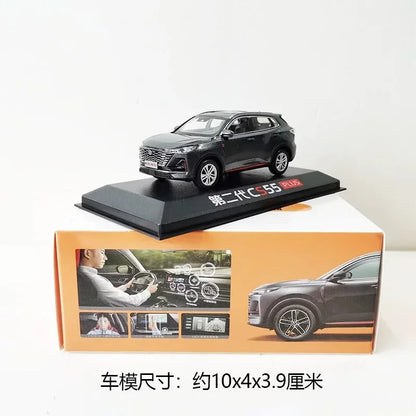 1:43 Scale Changan CS55 Plus Car Model Plastic Simulation Toy Collectible Gift