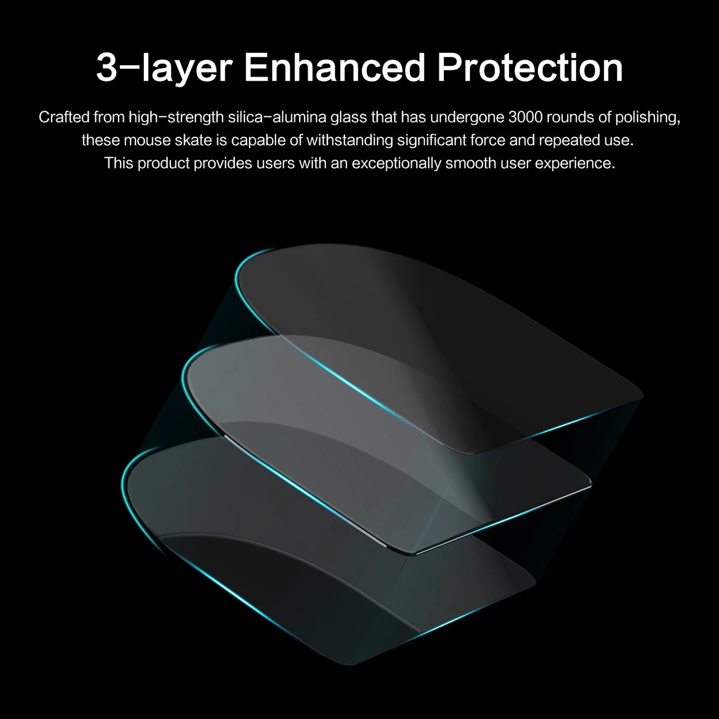 Glasses Mouse Glide Skates For Logitech G Pro Wireless Gaming Mice Anti Slip Feet Sticker Pads X 2 Pro2 LIGHTSPEED SUPERLIGHT 2