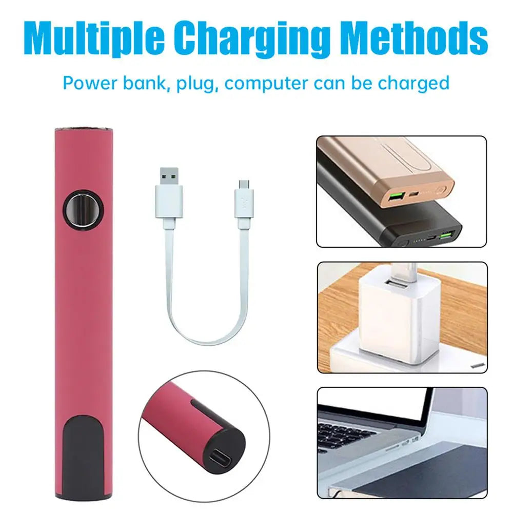 Electric Soldering Iron Rechargeable And Temperature Adjustment Welding Repair Tool Wire Soldering Pen Electronics Soldering Kit