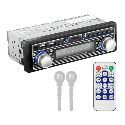 Car Radio MP3 Player Bluetooth-compatible FM Audio Stereo Receiver with Remote Control Autoradio Electronics Accessories