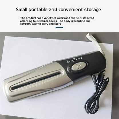 Usb Portable Paper Shredder Multifunctional Mini Electric Paper Shredder Document Strip Cutter Office Stationery