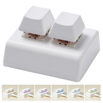 OSU 2 Keys Macro Programming Keyboard RGB Mini Custom Gaming  Keyboard For Linux/ MacOS /Android /Raspberry Pi