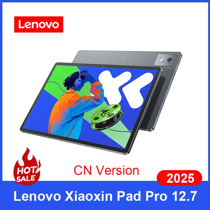 Lenovo Original Xiaoxin Pad Pro 12.7 2025 Entertainment Office Learning Game Tablet Interconnection Tianji 8300 2.9k 144Hz Gray