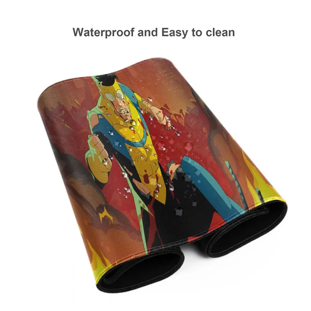 Mouse Pad PC Gaming Mouse Desk gaming accessories Mat Large Mouse pad I-Invincible large Keyboard Pad Desktop Rubber Mouse burea