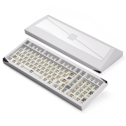 Akko Mineral 02 VIA Mechanical Keyboard/Barebone Kit Aluminum 102 Keys RGB Hot-swappable Tri-mode Wireless Custom Keyboard/Kit