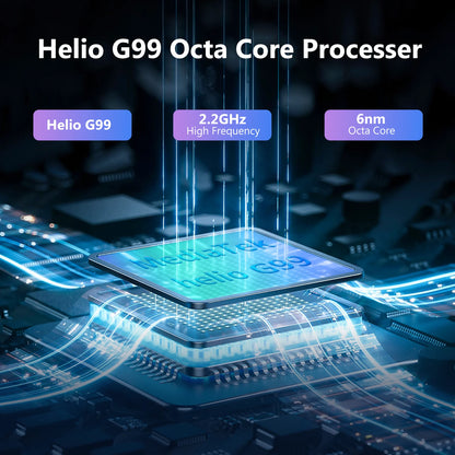 DOOGEE T40 Pro Tablet 12 ''IPS 2.4K 20GB(8 + 12) 512GB Android 14 Helio G99 6nm 10800mAh 18W Charge Quad Speaker 7.6mm ultra-thin