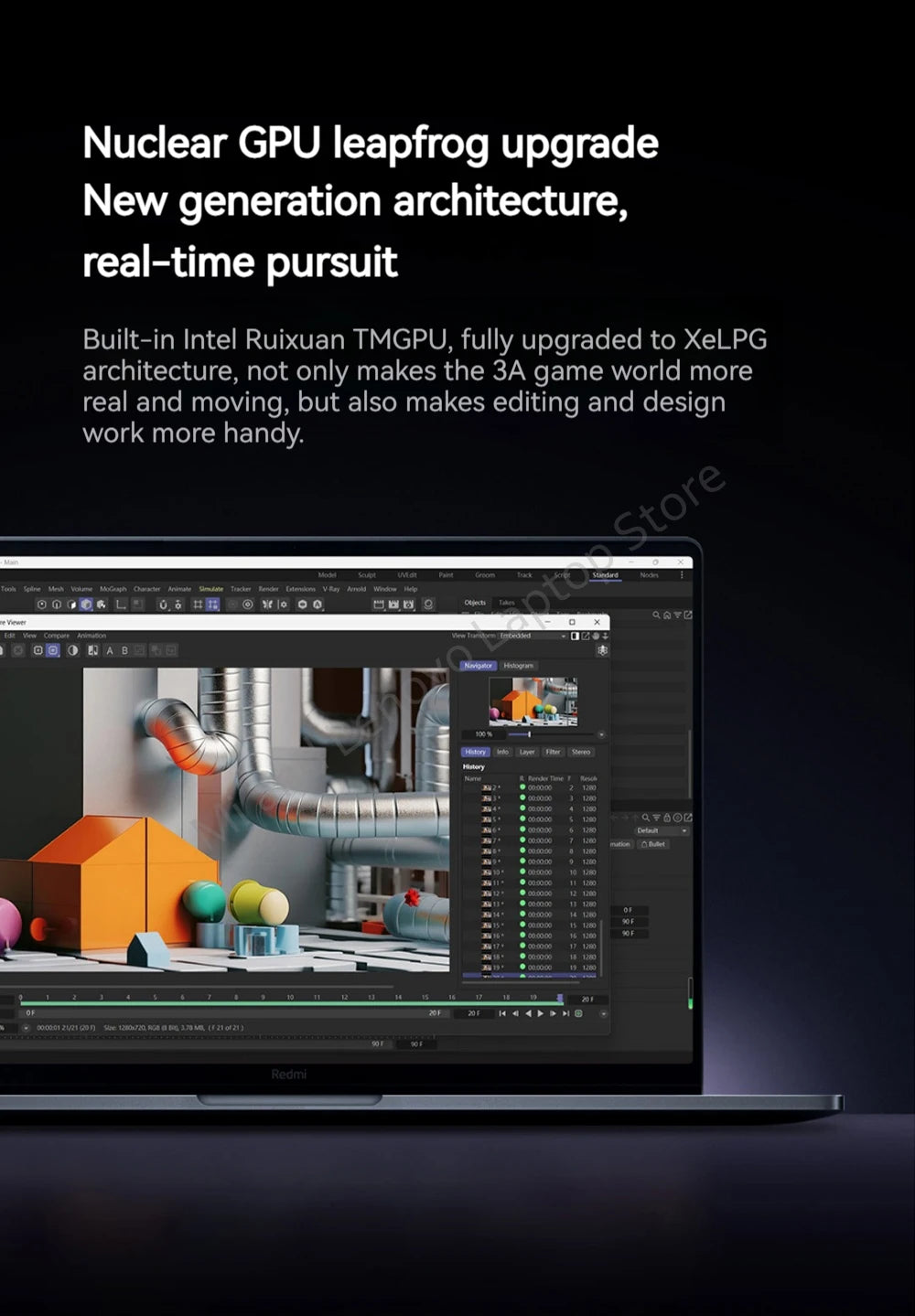 2024 New Xiaomi RedmiBook Pro 16 Ultra 5 125H 32GB LPDDR5 1TB SSD 3.1K 165Hz 16inch