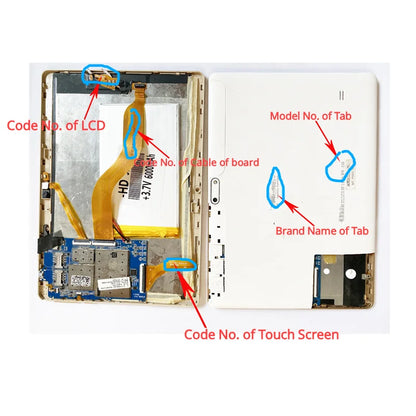 Black 7Inch For BDF Q80 kids Tablet capacitive touch screen digitizer sensor exterior glass panel