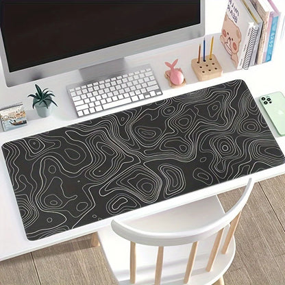 1PC Large Mouse Pads For Desk, Gaming Mouse Pad, Mouse Pad with Stitched Edges and Non-Slip Rubber Base, Extended Mouse Pad