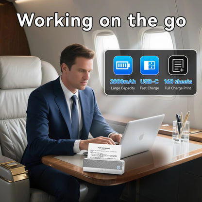 Peripage A40 P81 Inkless Portable A4 Thermal Printer Wireless Bluetooth USB Printing Text PDF Document Photos A4 Machine Maker