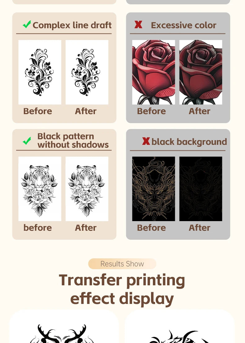 Mini A4 Tattoo Printer Portable Wireless Stencil Printer Tattoo Transfer Thermal Copier Comes