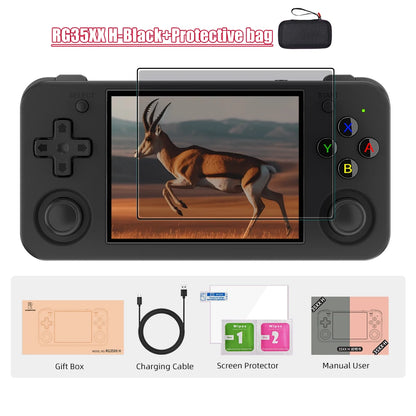ANBERNIC RG35XX H 64Bit and-held Consoles For Playing Video Games 3.5-inch IPS 640*480 Screen Retro Game Player 3300 mAh Battery
