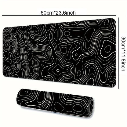 1PC Large Mouse Pads For Desk, Gaming Mouse Pad, Mouse Pad with Stitched Edges and Non-Slip Rubber Base, Extended Mouse Pad