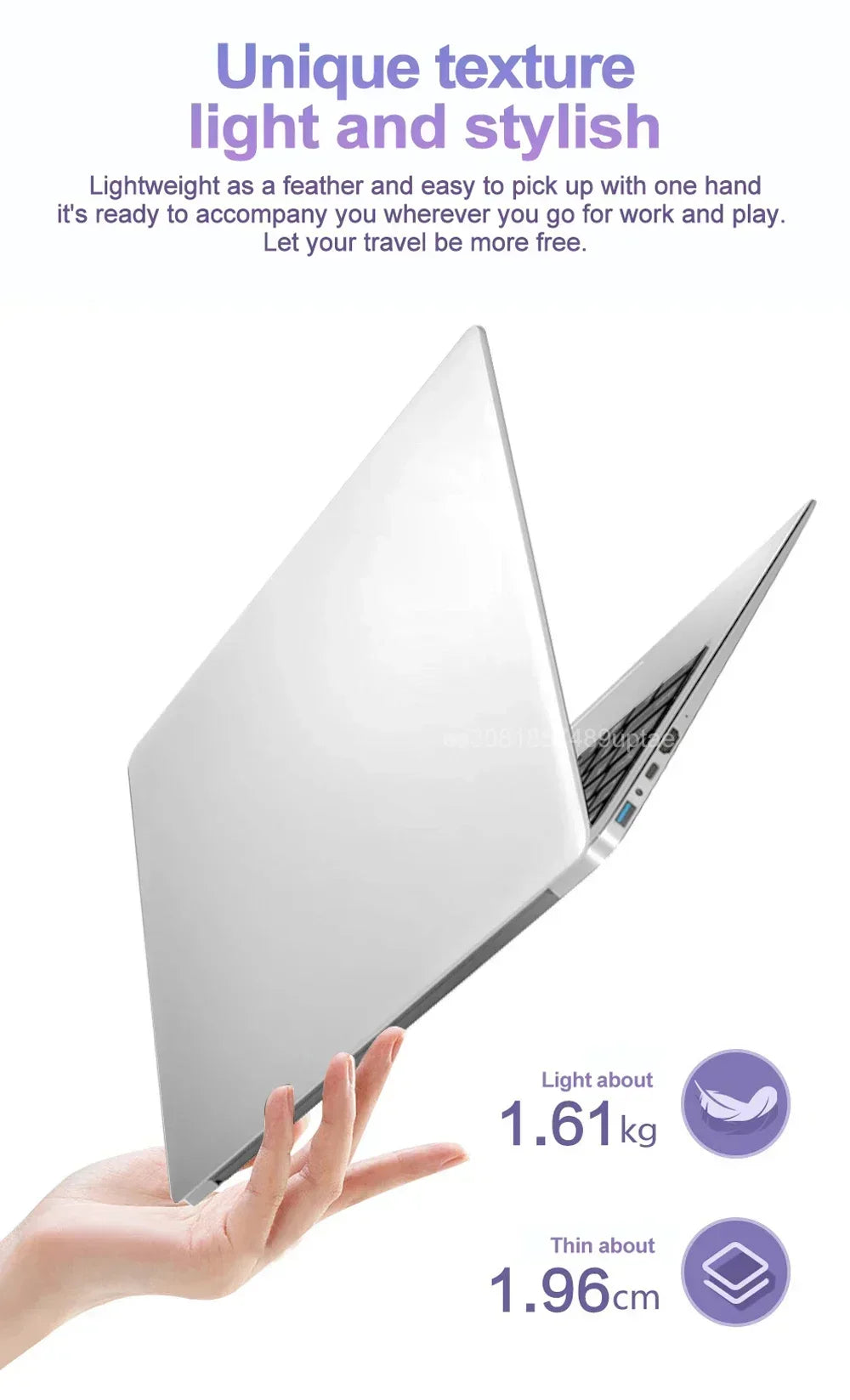 NEW 15.6" Ultra Slim Laptop 16GB RAM 2TB SSD Intel N3700 Notebook Gamer Windows11 Pro 1920*1080 Display Office Study Computer PC