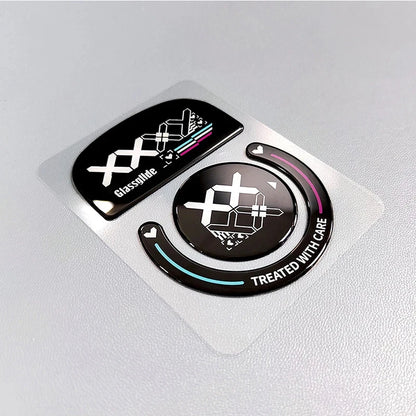 Mouse Glide Skates For Logitech GPXS GPW2 GPX G-pro G Pro X Superlight Wireless Gaming Glass Mouse Anti Slip Feet Stickers