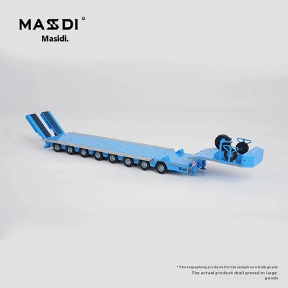 New In Stock Mesdi 1:64 Scania R650 Civilian Trailer Transport Vehicle Alloy Small Model Miniature Diecast Scania Custom Toy Gif