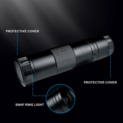 4K 48MP Electronics Digital Microscope Full HD 1080P HDMI USB Video Camera 150X Zoom Lens For Welding PCB Soldering Repair Phone